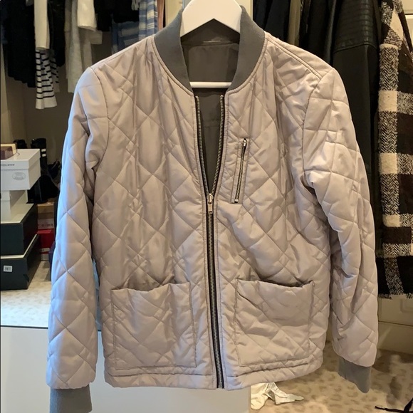 Abercrombie \u0026 Fitch Jackets \u0026 Coats | Reversible Abercrombie \u0026 Fitch Grey Bomber Jacket | Color: Gray | Size: S | Chrissy1c's Closet